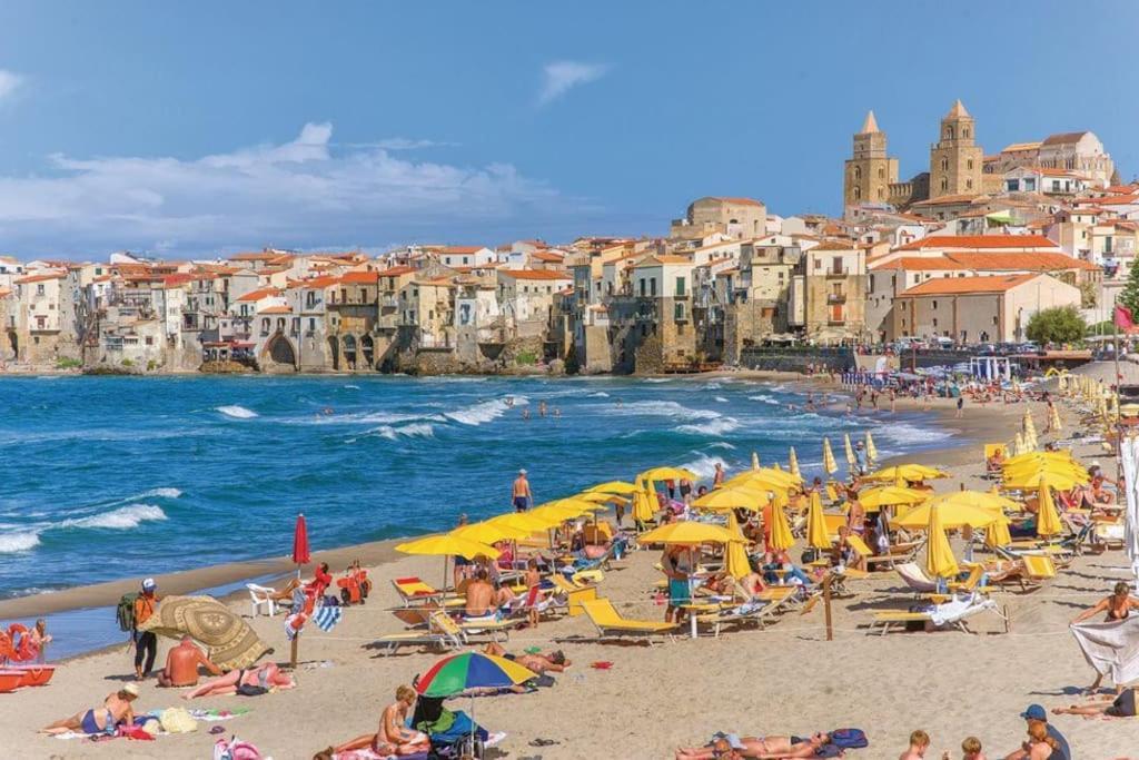 Villa Indipendente Le Coccinelle Beach Mare Piscina A 250 Mt Dal Mare Con Servizio Di Piscina A 400 Mt 12 K Da Cefalu Campofelice Di Roccella Exterior photo