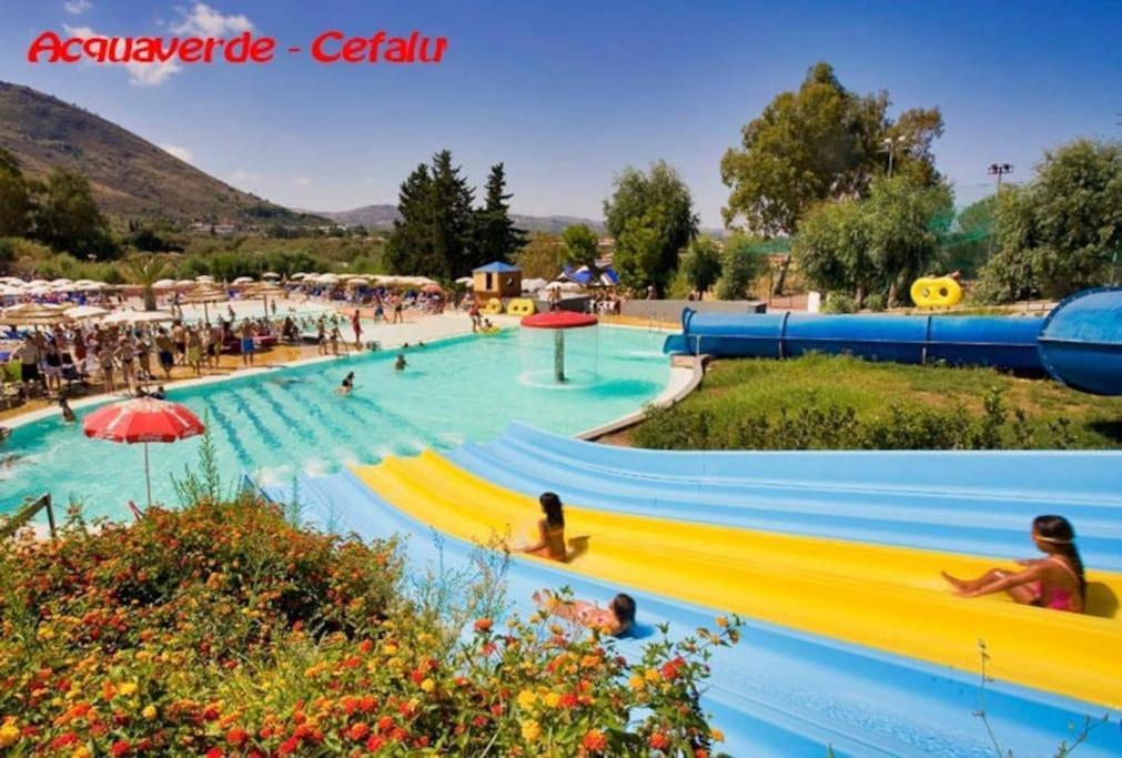 Villa Indipendente Le Coccinelle Beach Mare Piscina A 250 Mt Dal Mare Con Servizio Di Piscina A 400 Mt 12 K Da Cefalu Campofelice Di Roccella Exterior photo